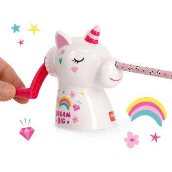 Legami - Temperamatite a manovella da Tavolo a tema Unicorno (US0001)