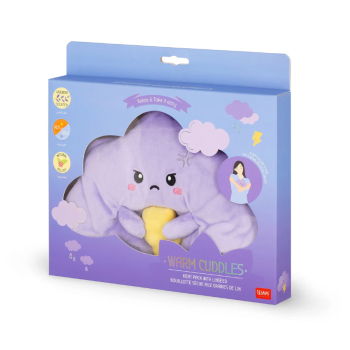 Legami - Cuscino Termico con Semi di Lino a tema Nuvola (WC0007)