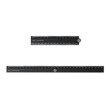 Legami - Righello Pieghevole in Alluminio, Doppio Utilizzo: Misurazione in Centimetri 30 cm e in Gradi 180° (VFR0002)