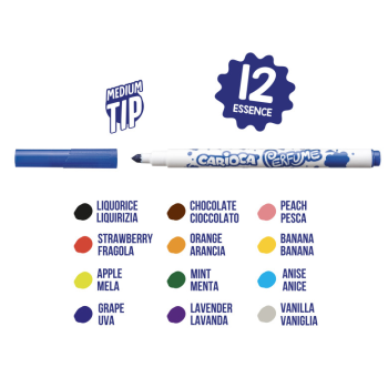 Carioca- Pennarelli Perfume - 12 Colori (42672)