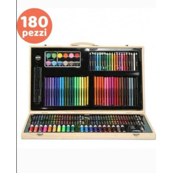 IBS - Set Artistico Creativon con 180 Pezzi per Colorare