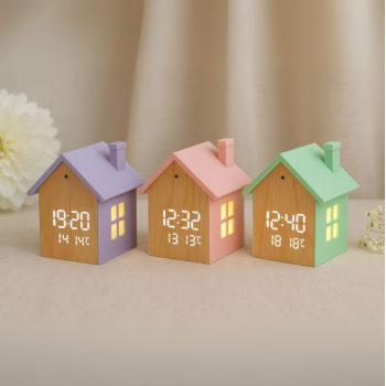 i-Total - Casetta Sveglia a LED – con data e temperatura (XL2995)