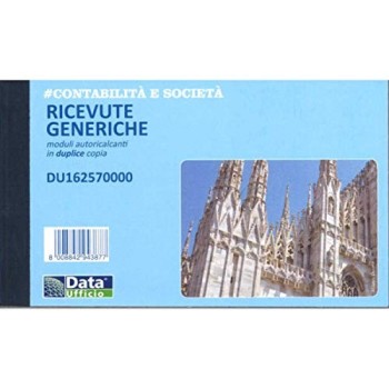 Blocco Ricevute Generiche 10x16,10pz con duplice copia