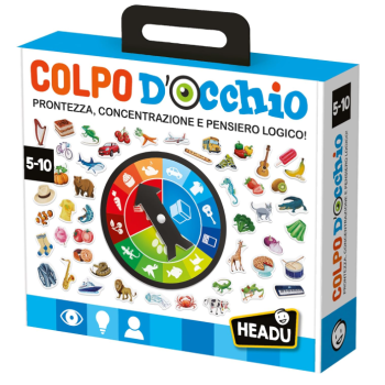 Headu - Colpo D'Occhio Prontezza Concentrazione E Pensiero Logico ( 5/10 Anni)