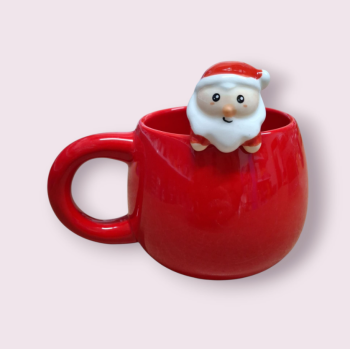 i-Total - Tazza in Cermica con Charm Babbo Natale (XL2525G)
