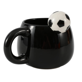 i-Total - Tazza in ceramica con charm Pallone da Calcio (XL2525J)
