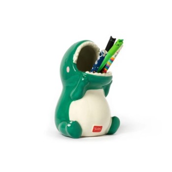 Legami, Portapenne in Ceramica Da Scrivania, Tema Dino