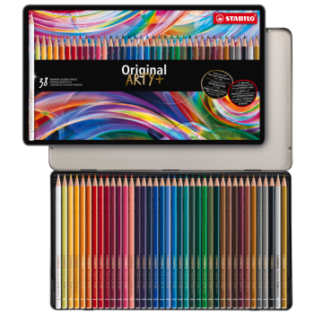 Stabilo - Scatola in metallo Arty+ da 38 matite colorate (8778-6)