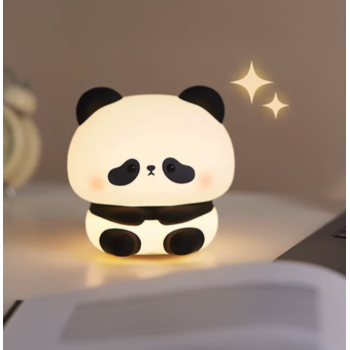Olli - Lampada Luce Notturna in Silicone Chibi Friends Panda