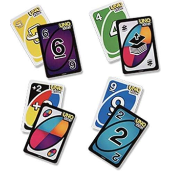 Mattel - Carte da Gioco Modiano Gioco Uno Flip