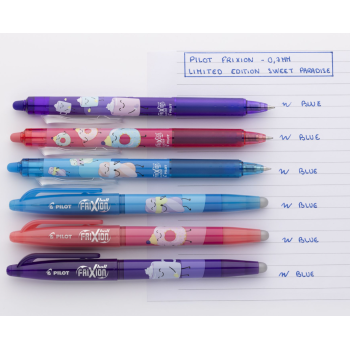 Pilot - Penne FriXion Clicker Sweet Paradise Limited Edition Set 3