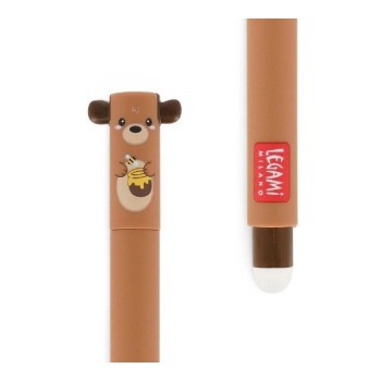 Legami, Penna Gel Cancellabile, Inchiostro nero, Tema Corgi