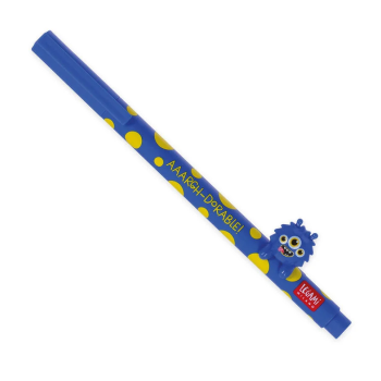 Legami - Penna Gel con Monster decorativo della famiglia Lovely Friends (CPP0014)