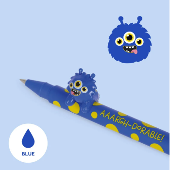 Legami - Penna Gel con Monster decorativo della famiglia Lovely Friends (CPP0014)