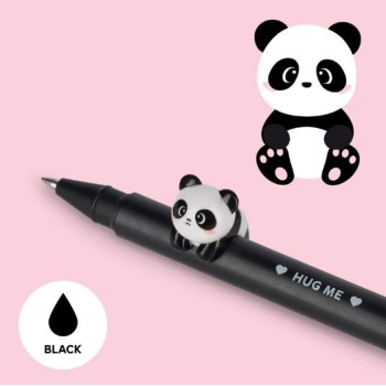 Legami - Penna Gel con Panda decorativo della famiglia Lovely Friends (CPP0001)