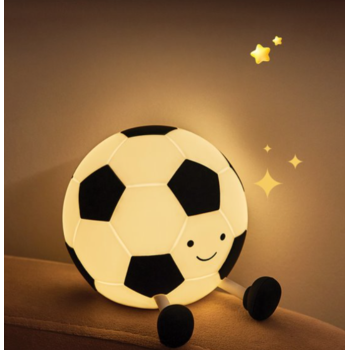 Olli - Lampada Luce Notturna in Silicone Chibi Friends Palla da Calcio