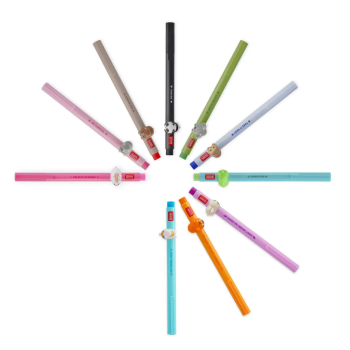 Penna Gel con Tiger decorativo della famiglia Lovely Friends