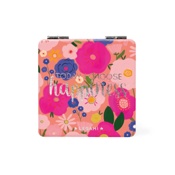 Legami - Specchietto Pieghevole da Borsetta a tema Fiori (MIR0013)