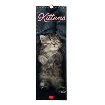 Legami - Calendario da Parete 2026 - 16 x 49 cm Kittens (CAL260059)
