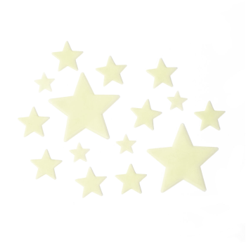 Legami - Set di Stelle Fosforescenti Adesive (GLW0001)