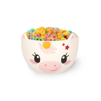 Legami - Tazza in Gres per Cereali - Buongiorno! Tema Unicorno (BWL0003)