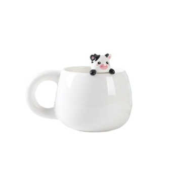 i-Total - Tazza in ceramica con charm - Cow (XL2568)