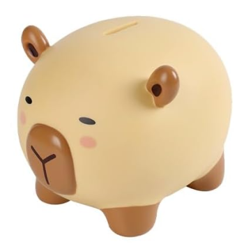 I-TOTAL® - Salvadanaio Portamonete in plastica (Capibara)
