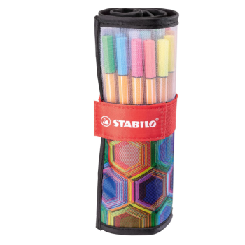 Stabilo - penna filler point 88 rollerset ARTY Line da 25 colori ass. (8825-071-20)