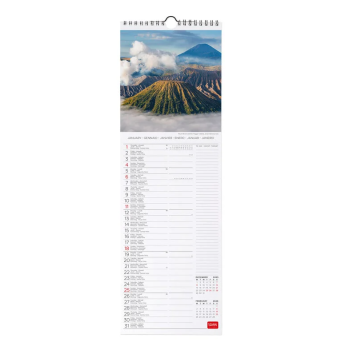 Legami - Calendario da Parete 2026 - 16 x 49 cm Planet Earth (CAL260070)