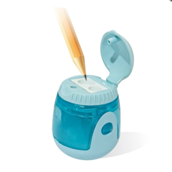 Arda - Temperamatite 2 fori Ovetto colore assortito random (TE814SC)