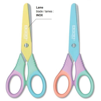 Arda - Forbici Bi-Soft Pastel bicolor 2.0 - cm. 13 colore casuale (FB1316SF)