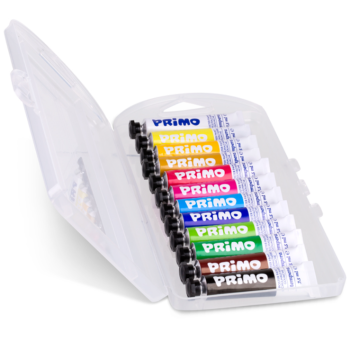 Primo - Colori a Tempera Primo 7,5 ml. da 12 colori (245T12PP)