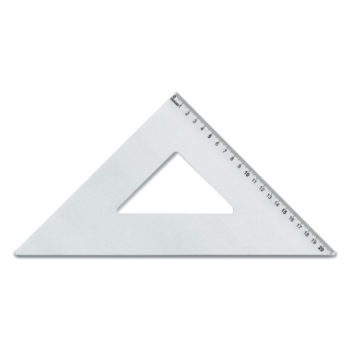 Arda - Alluminio Squadra 45°/25 cm (18026)