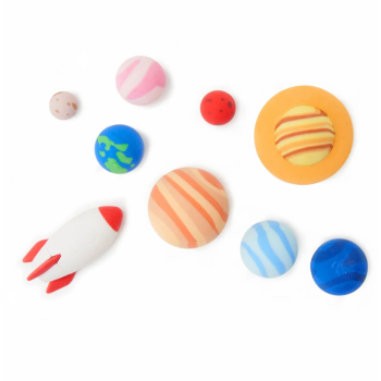 Legami - Set di 9 Gomme da Cancellare a tema Sistema Solare (SES0001)