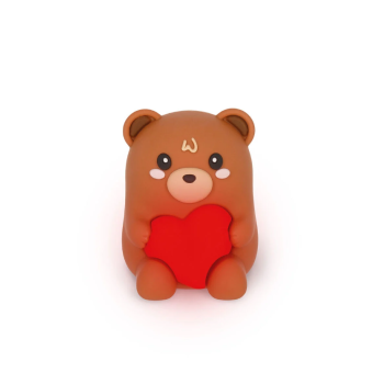 Legami - San Valentino Temperamatite Luminoso con Contenitore - Teddy Bear (VPSL0004)
