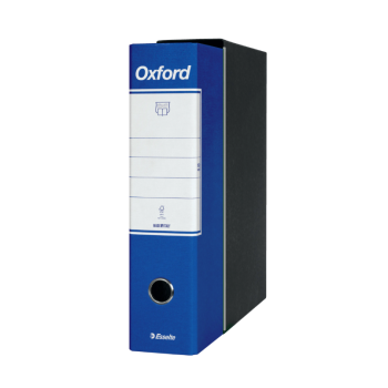 Esselte - Registratore Oxford G85 - dorso 8 cm - protocollo - blu