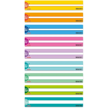Arda - Righello Segnariga di lettura 7mm col. assortiti (R17DI7)