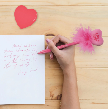 Legami - Penna a Sfera Luminosa a tema Cuore con inchiostro Rosa (HPL0001)