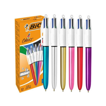 Bic - Penne 4 Colours Shine...