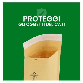 Cartospedia - Buste Postali Imbottite con Pluriball 15X21 cm (13/C)