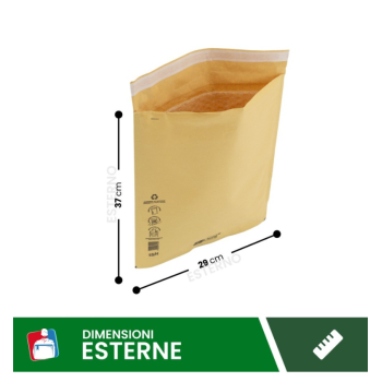 Cartospedia - Buste Postali Imbottite con Pluriball 27X36 cm (18/H)