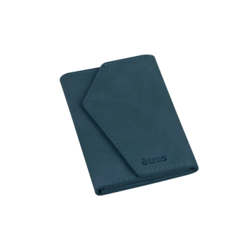 Etres - Portafoglio Easy Smart Icon si aggancia facilmente allo Smartphone - Blu (ET-ES002)