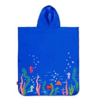 Legami - Poncho Asciugamano Per Bambini a tema Shark