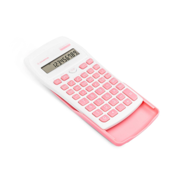 Osama - Calcolatrice scientifica OS 134/10 BeColor - bianco - tasti rosa