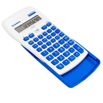 Osama - Calcolatrice scientifica OS 134/10 BeColor - bianco - tasti blu