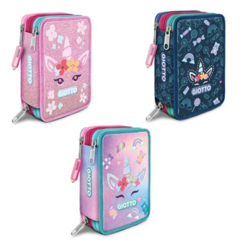 Giotto - Astuccio 3 zip con...