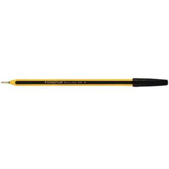 Staedtler  - Noris stick 434 Penna a sfera - Confezione da 50 Pezzi tratto M - Inchiostro Nero