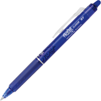 Pilot - Penne Frixion Clicker BLRT-FR7 fine 0,7 Blu 12 pz.