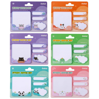 i-Total - Set Sticky Notes Pandastic (XL3113)