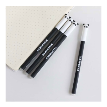 iTotal - Penna Gel Cancellabile Blu con Cappuccio Panda